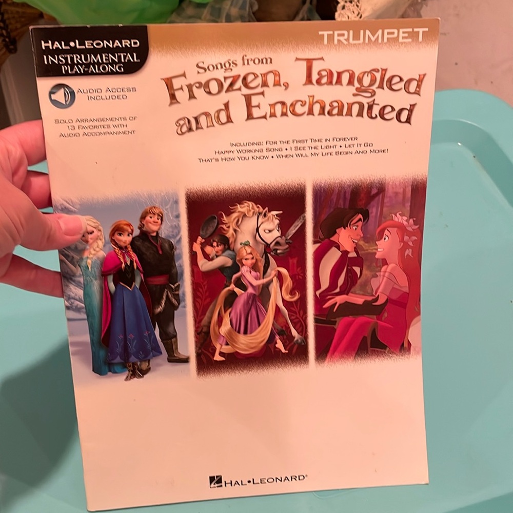 Songs From Frozen, Tangled, and Enchanted For Trumpet